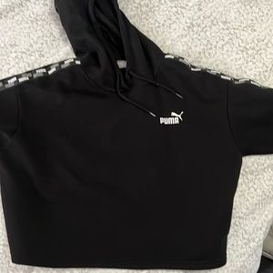 Puma cropped hoodie